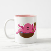 Octopus Soup Tweekleurige Koffiemok (Links)