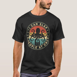 Octopus Spirit Animal Kraken Vist Zeeen T-shirt