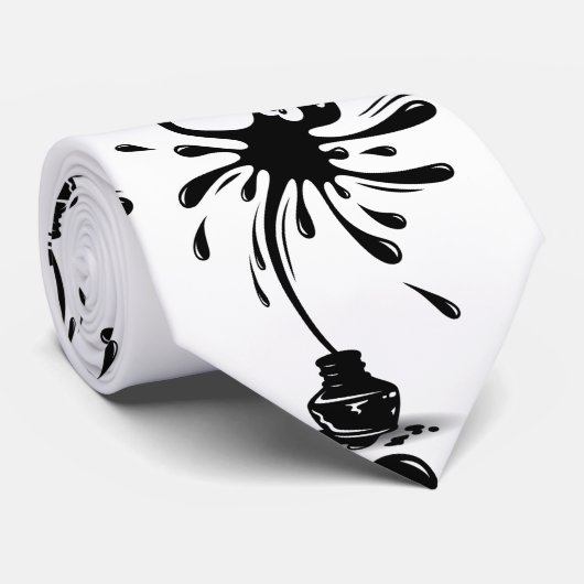 octopus splotch stropdas (Opgerold)