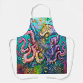 Octopus Spuid Schort (Voorkant)