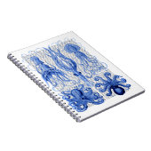 Octopus & Squid Blue Notitieboek (Rechterzijde)