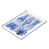 Octopus & Squid Blue Notitieboek (Linkerzijde)