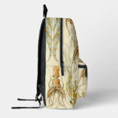  Octopus Squid Gamochonia door Ernst Haeckel Bedrukte Rugzak (Links)