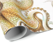 Octopus Squid, Gamochonia door Ernst Haeckel Cadeaupapier (Rol Hoek)