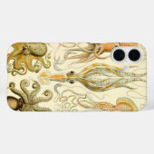 Octopus Squid Gamochonia door Ernst Haeckel Case-Mate iPhone Case (Achterkant (horizontaal))