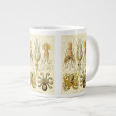 Octopus Squid Gamochonia door Ernst Haeckel Grote Koffiekop (Voorkant rechts)