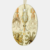  Octopus Squid Gamochonia door Ernst Haeckel Keramisch Ornament (Links)