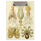  Octopus Squid Gamochonia door Ernst Haeckel Klembord (Voorkant)