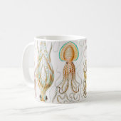 Octopus Squid, Gamochonia door Ernst Haeckel Koffiemok (Voorkant links)