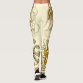 Octopus Squid Gamochonia door Ernst Haeckel Leggings (Achterkant)