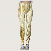 Octopus Squid Gamochonia door Ernst Haeckel Leggings (Voorkant)