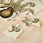  Octopus Squid Gamochonia door Ernst Haeckel Legpuzzel (Zijkant)