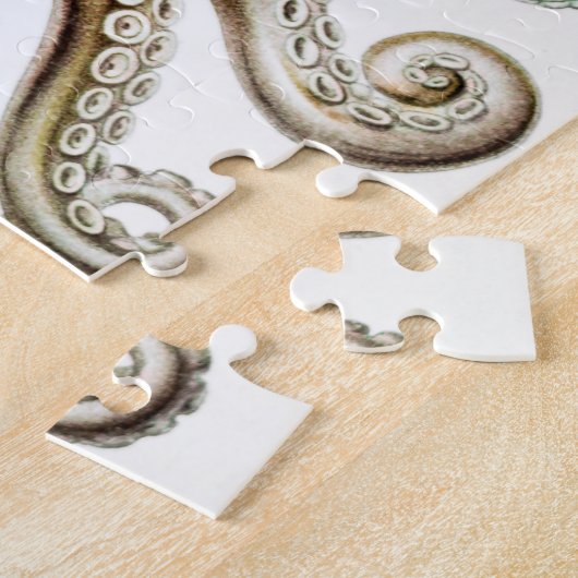 Octopus Squid, Gamochonia door Ernst Haeckel Legpuzzel (Zijkant)