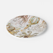 Octopus Squid, Gamochonia door Ernst Haeckel Papieren Bordje (Gekanteld)