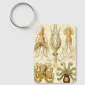  Octopus Squid Gamochonia door Ernst Haeckel Sleutelhanger (Voorkant)