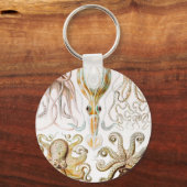 Octopus Squid, Gamochonia door Ernst Haeckel Sleutelhanger (Voorkant)