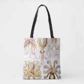 Octopus Squid, Gamochonia door Ernst Haeckel Tote Bag (Voorkant)