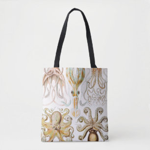 Octopus Squid, Gamochonia door Ernst Haeckel Tote Bag