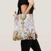 Octopus Squid, Gamochonia door Ernst Haeckel Tote Bag (Dichtbij)