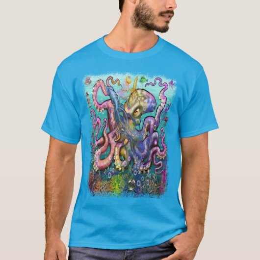 Octopus Squid T-Shirt (Voorkant)