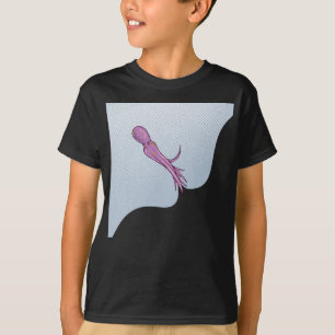 Octopus squiting inkt t-shirt