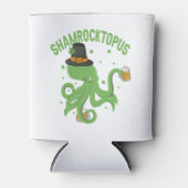 Octopus St Patricks Day Shamrocktopus Leprechaun Blikjeskoeler (Voorkant)