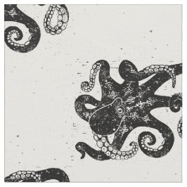 Octopus Stamp Stof