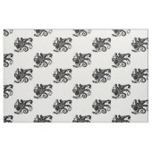 Octopus Stamp Stof (Fat Quarter)