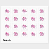 Octopus Starfish Vierkante Sticker (Vel)