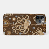 Octopus Steampunk Retro Mechanische Fantasie Case-Mate iPhone Case (Achterkant (horizontaal))