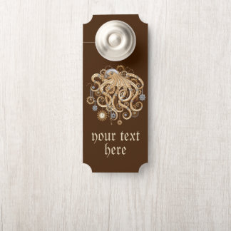Octopus Steampunk Retro Mechanische Fantasie Deurhanger