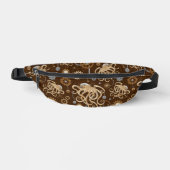 Octopus Steampunk Retro Mechanische Fantasie Heuptasje (Voorkant)