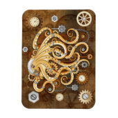 Octopus Steampunk Retro Mechanische Fantasie Magneet (Verticaal)