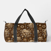 Octopus Steampunk Retro Mechanische Fantasie Plunjezak (Voorkant)