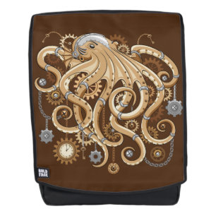 Octopus Steampunk Retro Mechanische Fantasie Rugtassen