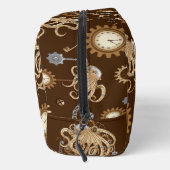 Octopus Steampunk Retro Mechanische Fantasie Toilettasje (Rechts)