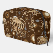 Octopus Steampunk Retro Mechanische Fantasie Toilettasje (Rechterhoek)