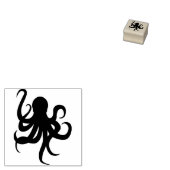 Octopus stempel, nachtmerrie spooky cthulhu fun zw rubberstempel (Gestempeld)
