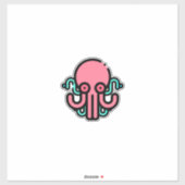Octopus Sticker (Vel)