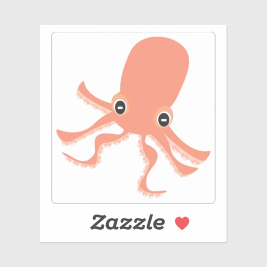 Octopus Sticker (Vel)