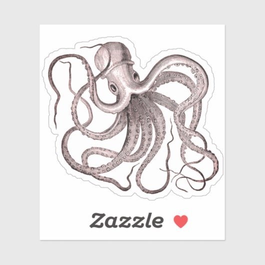  octopus sticker (Vel)