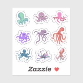Octopus Stickers