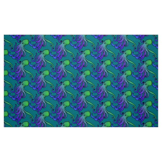 octopus stof (Fat Quarter)