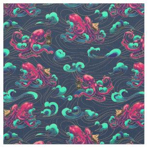 Octopus Stof