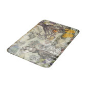 Octopus Strand Antieke Kust Steampunk Badmat (Gekanteld)