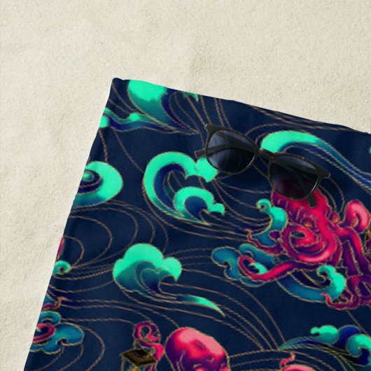 Octopus Strandlaken (In situ)