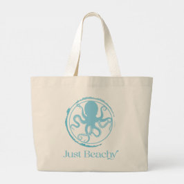 Octopus Strandtas Grote Tote Bag