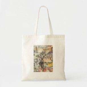 Octopus Strandvakantie Victoriaanse Gotische Pret Tote Bag