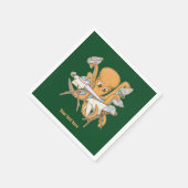 Octopus strijken, overweldigd door klusjes. servet (Hoek)