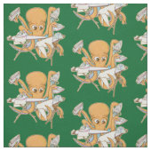 Octopus strijken, overweldigd door klusjes. stof (Swatch)